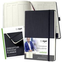 Sigel týdenní kalendář CONCEPTUM® CO701 DIN A5 Barva vazby: černá 1 ks