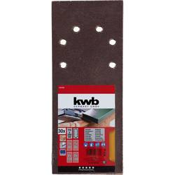 kwb 818788 brusný papír Zrnitost 60, 80, 120, 180 (d x š) 280 mm x 115 mm 30 ks
