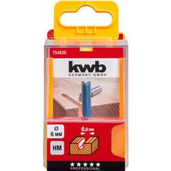 kwb 754620 drážkovací fréza, Pracovní délka 20 mm, Ø hřídele 6 mm