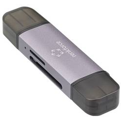 Renkforce RF-CR-200 externí čtečka paměťových karet USB-A, USB-C® tmavě šedá