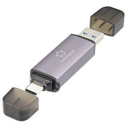 Renkforce RF-CR-200 externí čtečka paměťových karet USB-A, USB-C® tmavě šedá