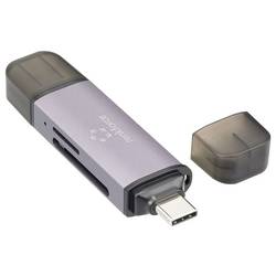 Renkforce RF-CR-200 externí čtečka paměťových karet USB-A, USB-C® tmavě šedá