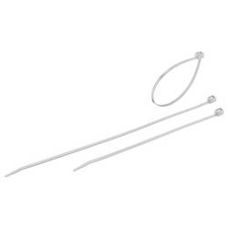 Cimco 181813, Kabelbinder Twist+Cut 4,2x200 natur, Stahovací pásky s ocelovým jazýčkem, 4.20 mm, 200 mm, přírodní, 100 ks
