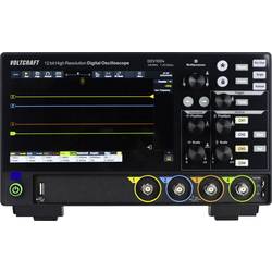 VOLTCRAFT DOV1004 digitální osciloskop 100 MHz, 4kanálový, 1.25 GSa/s, 50 Mpts, 12 Bit, s pamětí (DSO), 1 ks, VC-16753920