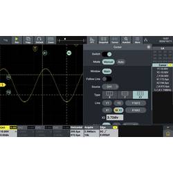 VOLTCRAFT DOV1254 LA digitální osciloskop 125 MHz, 4kanálový, 1.25 GSa/s, 100 Mpts, 12 Bit, s pamětí (DSO), logický analyzátor, 1 ks, VC-16753925