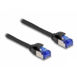 Delock 80225 RJ45 síťové kabely, propojovací kabely CAT 6A S/FTP 0.25 m černá 1 ks