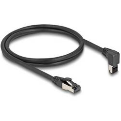 Delock 80394 RJ45 síťové kabely, propojovací kabely CAT 8.1 S/FTP 1.00 m černá 1 ks