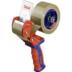 tesa odvíječ balicí pásky ACK® COMFORT 6400 červená, modrá Šířka role (max.): 50 mm Délka role (max.) 66 m přizpůsobitelný, s brzdou