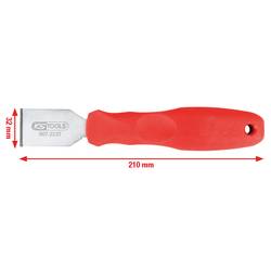 Škrabka z tvrdokovu, 32x210mm KS Tools 907.2237