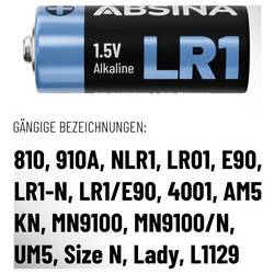Absina akumulátor N N alkalicko-manganová 1.5 V 800 16 ks