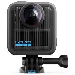 GoPro MAX2 Akční panoramatická (360°) kamera dotyková obrazovka, chráněné proti stříkající vodě, 4K, Bluetooth, odolné proti nárazům, 8K, 360°, stabilizace