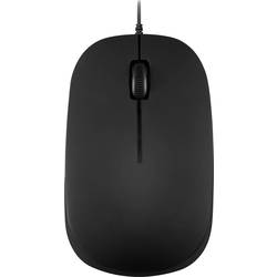 Perixx PERIMICE-201 C B optická myš, přenos kabelový, 3 tlačítko, 1000 dpi, černá