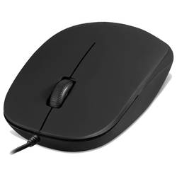 Perixx PERIMICE-201 C B optická myš, přenos kabelový, 3 tlačítko, 1000 dpi, černá