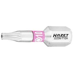 Hazet 2223N-T10H/3 2223N-T10H/3 bit Torx Pohon (šroubovák): 1/4 (6,3 mm) Typ zakončení: TX TB 10 25 mm