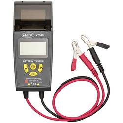Vigor V7548 tester autobaterií, test baterie, test akumulátoru, vč. klešťových svorek, monitorování nabíjení, vhodné pro start/stop, test alternátoru