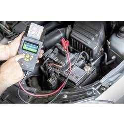 Vigor V7548 tester autobaterií, test baterie, test akumulátoru, vč. klešťových svorek, monitorování nabíjení, vhodné pro start/stop, test alternátoru