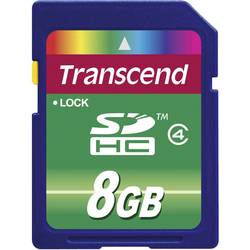 Transcend Standard karta SDHC Retail 8 GB Class 4