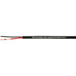 HELU 400089 reproduktorový kabel 2 x 1.5 mm² černá 500 m