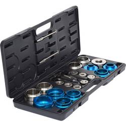 KS Tools 700.1280 Sada hřídelových těsnicích kroužků a montážního nářadí Simerring, 24 ks