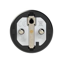 PCE 0521-sr zástrčka guma, termoplast 250 V černá, červená IP54