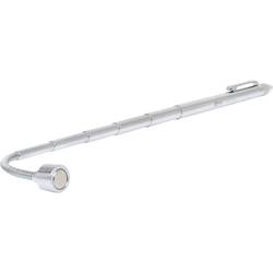 Magnetický zvedák 2v1 s nástroji pro čištění a nastavování trysek, 150-590 mm KS Tools 550.1023