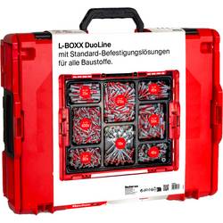 Fischer 558626 DUO-Line Box s výběrem hmoždinek 833 díly