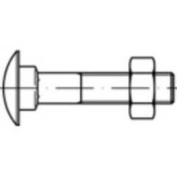 TOOLCRAFT 111452 plochý kulatý šroub M12 90 mm vnější šestihran DIN 603 ocel galvanizováno zinkem 50 ks