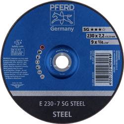 PFERD TOOLS 62223626 E 230-7 SG STEEL brusný kotouč lomený Průměr 230 mm Ø otvoru 22.23 mm ocel 10 ks