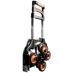 Brüder Mannesmann M00946 schodišťový rudl skládací, ocel, plast, max. zatížení 80 kg