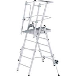 MUNK Günzburger Steigtechnik 52525 hliník žebřík s platformou Montáž pomocí nástrojů max.prac. výška: 3.28 m 24 kg