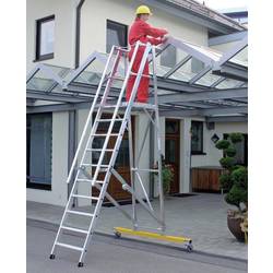 MUNK Günzburger Steigtechnik 52307 hliník žebřík s platformou Montáž pomocí nástrojů max.prac. výška: 3.6 m 43 kg