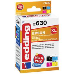 Edding Ink náhradní Epson 603XL, T03A6, T03A1, T03A2, T03A3, T03A4 kompatibilní kombinované balení barva EDD-630 18-630
