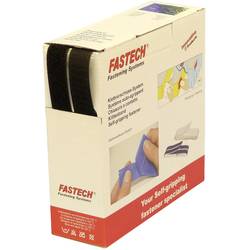 FASTECH® B20-SKL999910 pásek se suchým zipem, zalepení hotmelt , háčková a flaušová část, (d x š) 10000 mm x 20 mm, černá, 10 m