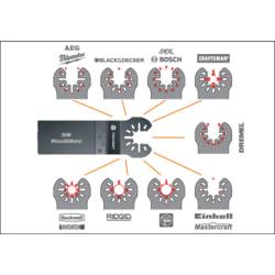 TOOLCRAFT TO-4985415 bimetalový segmentový pilový list 1 ks 45 mm 1 ks