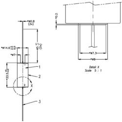 Varta CR2/3 AA CD speciální typ baterie CR 2/3 AA CD axiální pájecí kolík lithiová 3 V 1350 mAh 1 ks