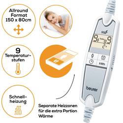 Beurer UB 90 Cosy vyhřívaná podložka 60 W bílá