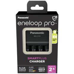 Panasonic Smart & Quick BQ-CC55 +4x eneloop Pro AA nabíječka akupacků NiMH AAA, AA