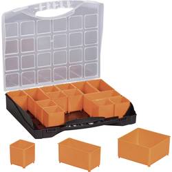 dílnu Alutec sada kufříků na součástky (d x š x v) 322 x 279 x 297 mm přihrádek: 16 variabilní rozčlenění Box Obsah 1 ks