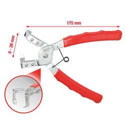 KS Tools 911.8182 Zahnuté CLIP kleště