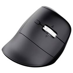 Trust Vyran optická ergonomická myš, přenos bezdrátový, 8 tlačítko, 4800 dpi, černá