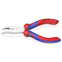 Knipex 25 25 160 pro elektroniku a jemnou mechaniku ploché jehlové kleště 40° zahnuté chrom-vanadová ocel 160 mm