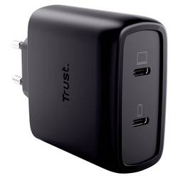 Trust Maxo USB nabíječka, GaN, 65 W, Power Delivery 3.0, černá