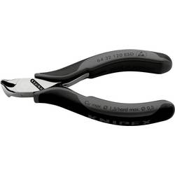 Knipex 64 32 120 ESD pro elektroniku a jemnou mechaniku čelní štípací kleště s fazetou 120 mm