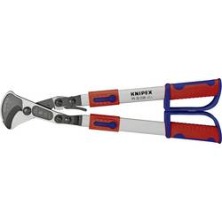 Knipex 95 32 038 ráčnové nůžky na kabely hliníkový a měděný kabel, jedno- a vícežilový, 38 mm, 280 mm²