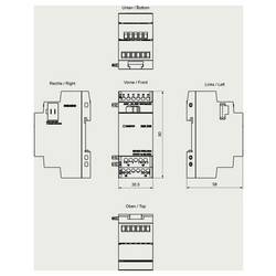 Siemens 6ED1055-1FB00-0BA3 rozšiřující modul pro PLC 115 V/AC, 115 V/DC, 230 V/AC, 230 V/DC