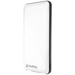 Varta Power Bank Energy 5000 powerbanka Li-Pol, 5000 mAh, Průchozí nabíjení, USB-C®, bílá/černá, Indikátor stavu
