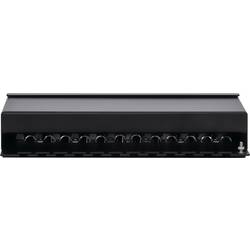 Intellinet 720915 12 portů patch panel CAT 6A černá osazený