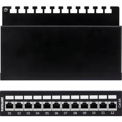 Intellinet 720915 12 portů patch panel CAT 6A černá osazený