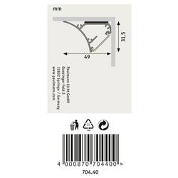 Paulmann 70440 Corner Profile plast (d x š) 1 m x 4.9 cm Piece 1 ks