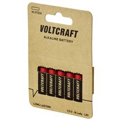 VOLTCRAFT VC-16108100 akumulátor N alkalicko-manganová 880 mAh 1.5 V 10 ks